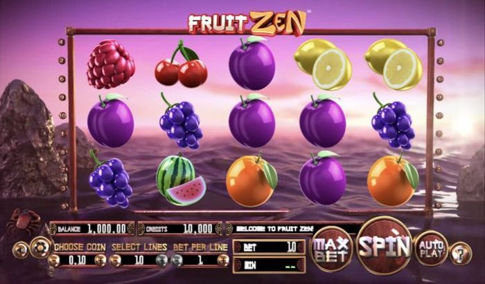 Игровой автомат Fruit Zen